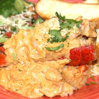 82. Stuffed Lobster