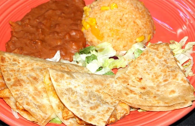 7. Quesadilla.
