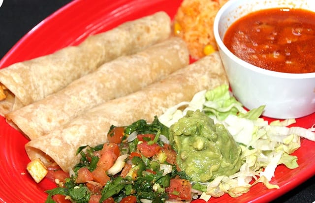45. Tacos al Carbon.